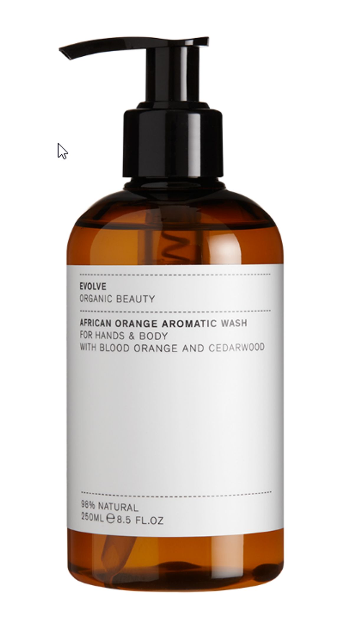 Evolve AFRICAN ORANGE AROMATIC WASH, 250 ml.