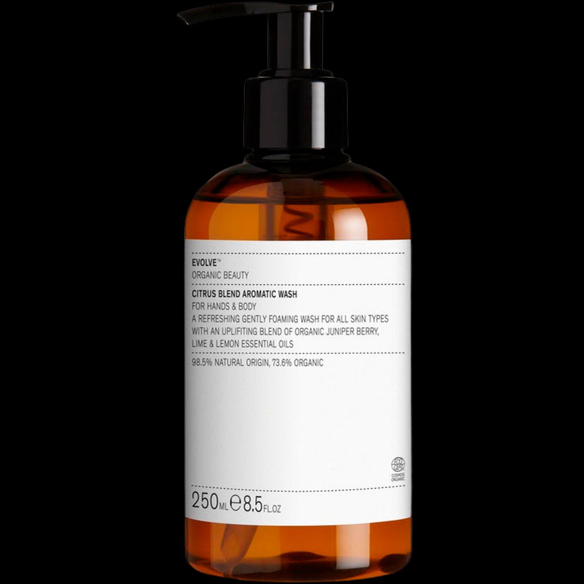 Evolve Organic Beauty Citrus Blend Aromatic Wash 250 ml.