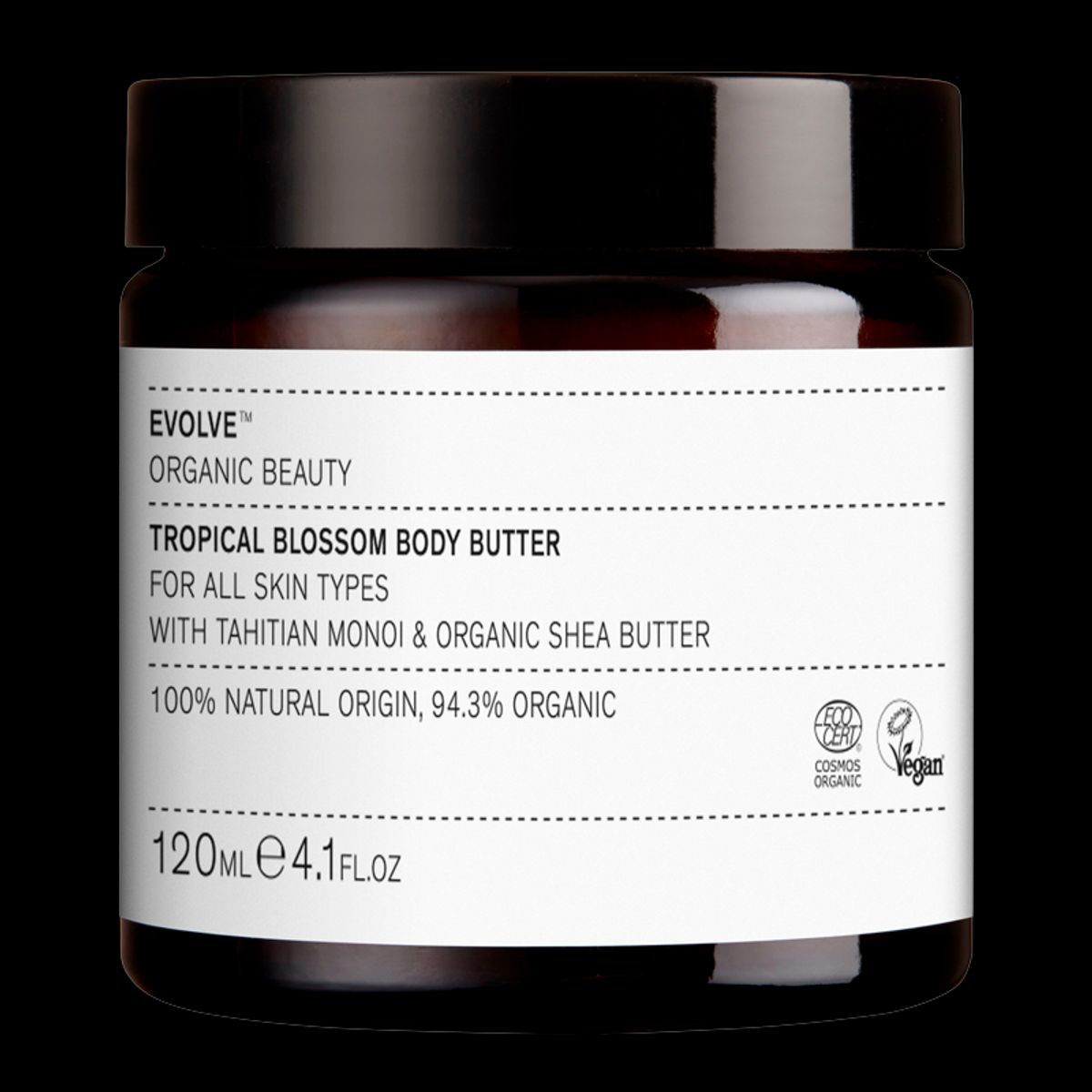 Evolve Organic Beauty Tropical Blossom Body Butter 120 ml.