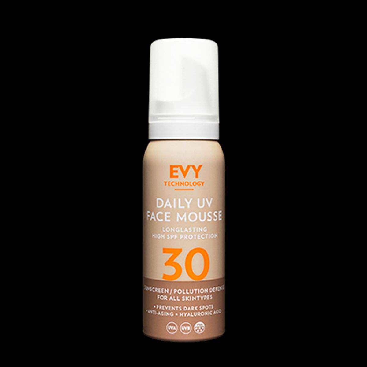 EVY TECHNOLOGY Daily UV Face Mousse SPF30 (75 ml)