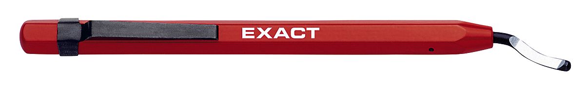 Exact pencilafgrater HSS, fast med fast HSS klinge C-10 (= E100) og clip - pakke a 10 stk