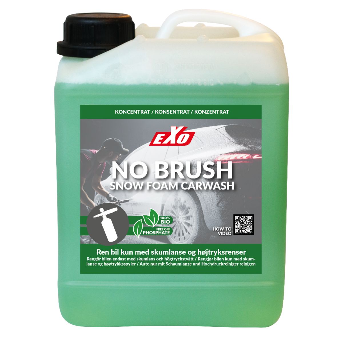 EXO No Brush Snow Foam - 2,5L