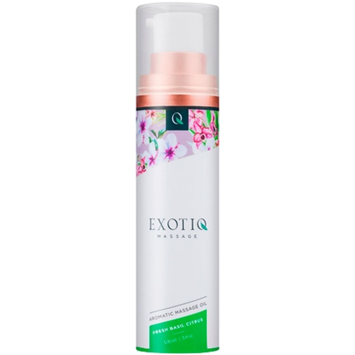 Exotiq Massageolie Fresh Basil Lemon - 100ml