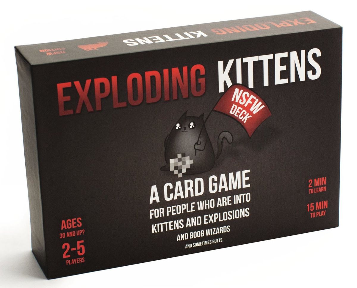 Exploding Kittens - NSFW Deck - Engelsk