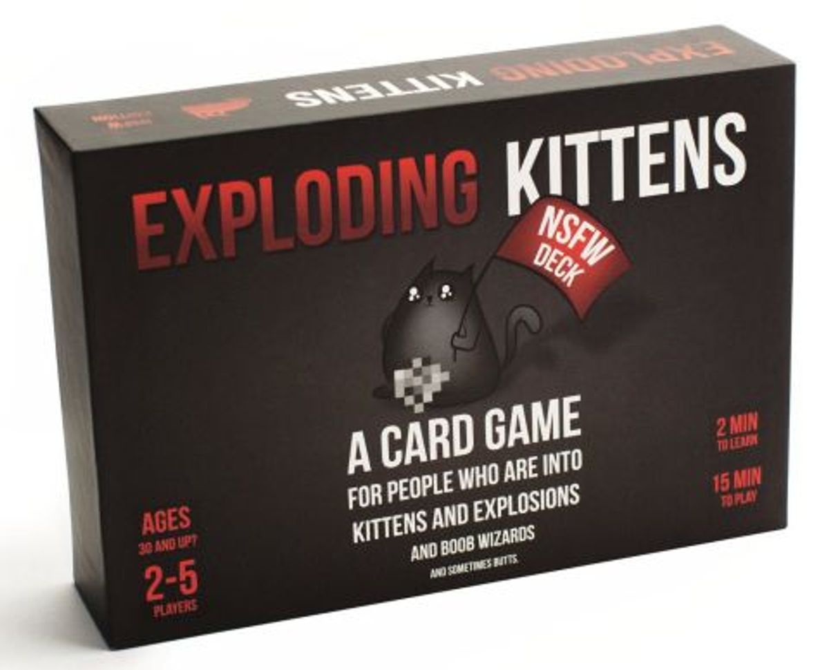 Exploding Kittens - NSFW Deck - Engelsk