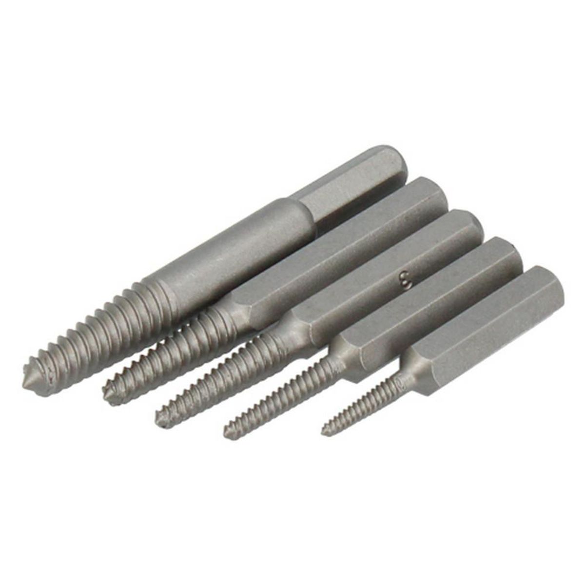 Extractor Set Ferrestock 1/8" 3/4" 5 stk