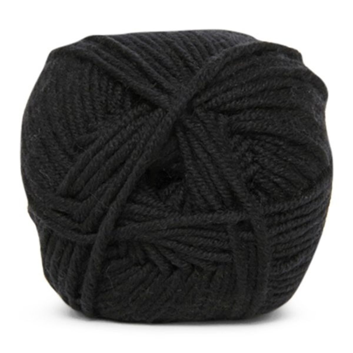 Extrafine Merino 120, sort, 50 g, nr. 500