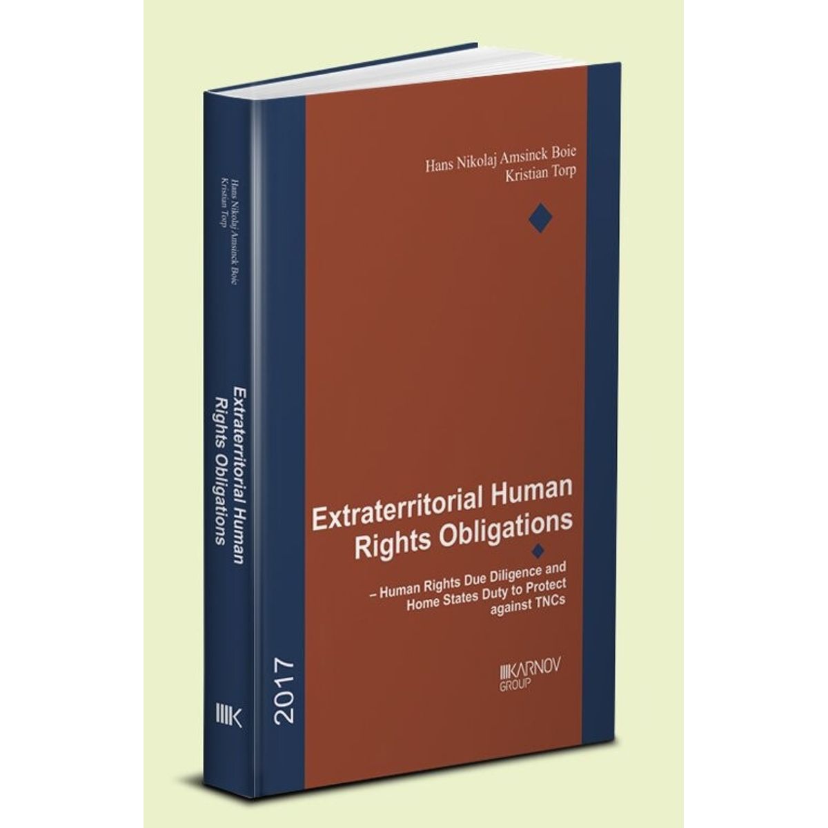 Extraterritorial Human Rights Obligations - Kristian Torp - Bog