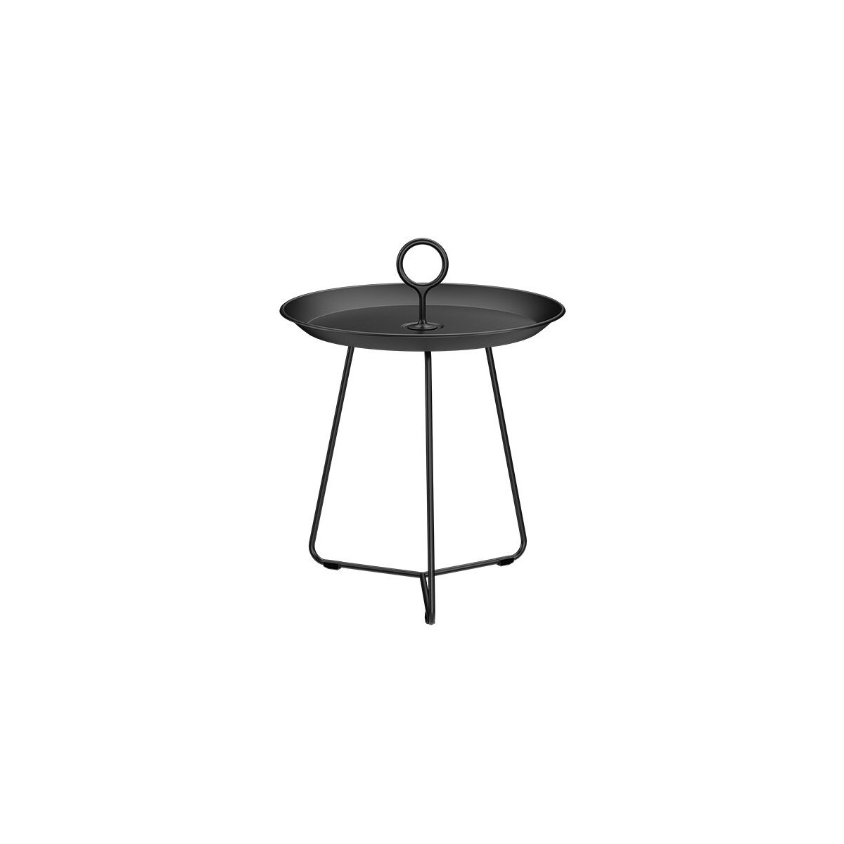 Eyelet Tray Table, Ø45 cm fra Houe (Black)