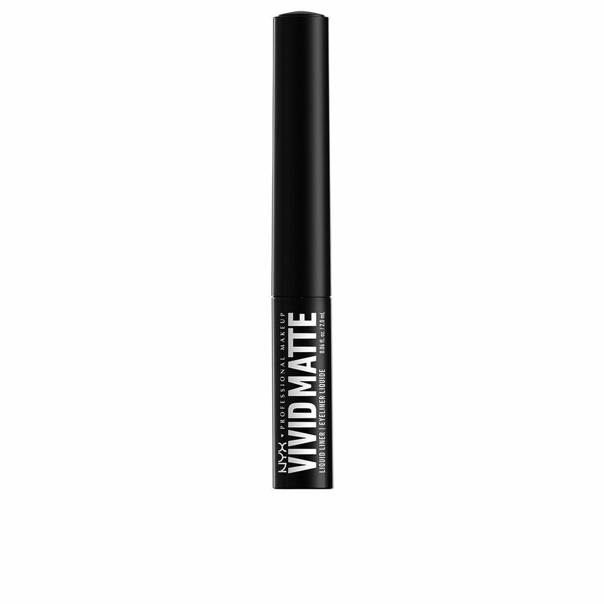 Eyeliner NYX Vivid Matte Væske Sort 2 ml