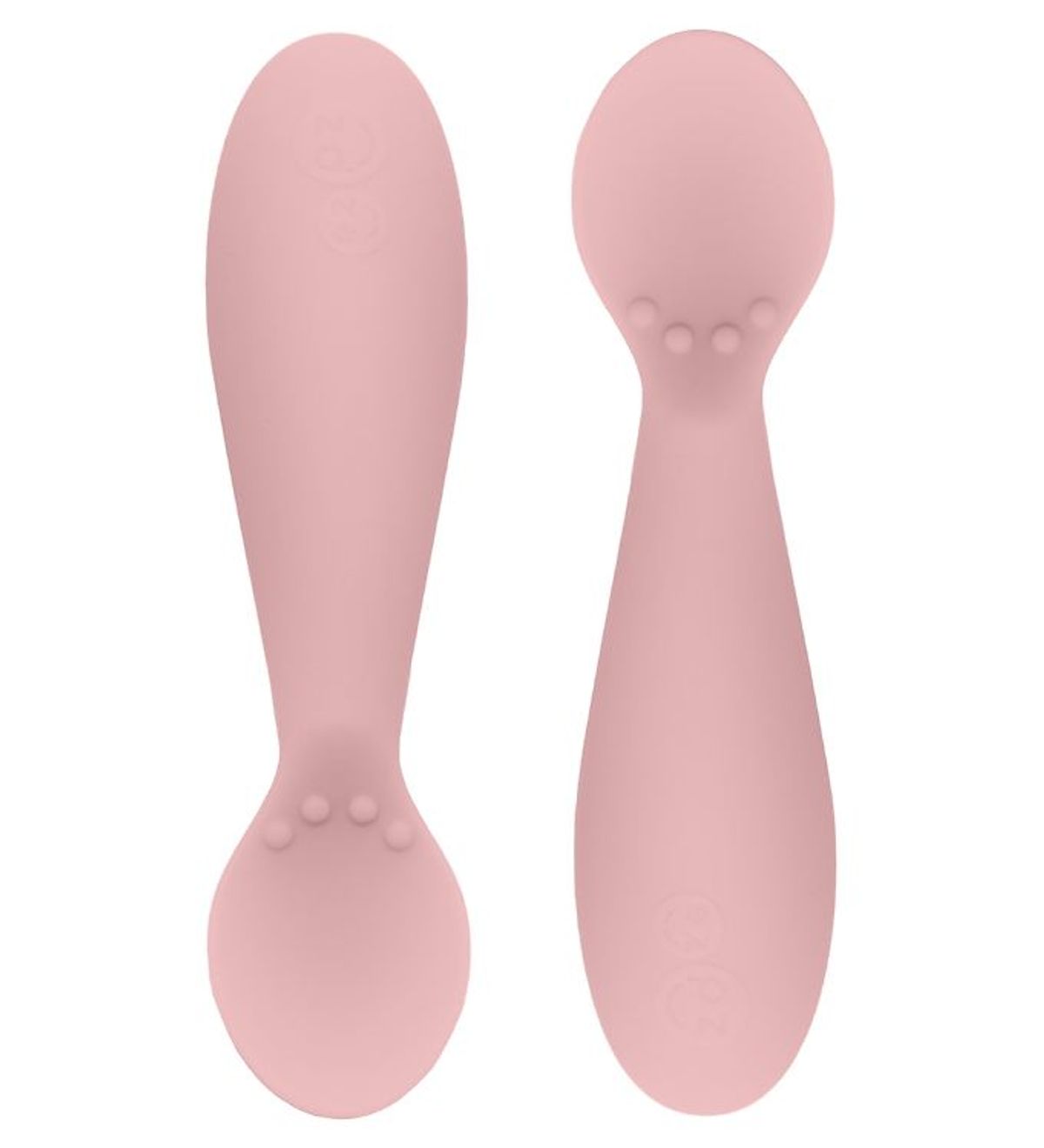 EzPz Tiny Spoon - 2-pak - Støvet Rosa