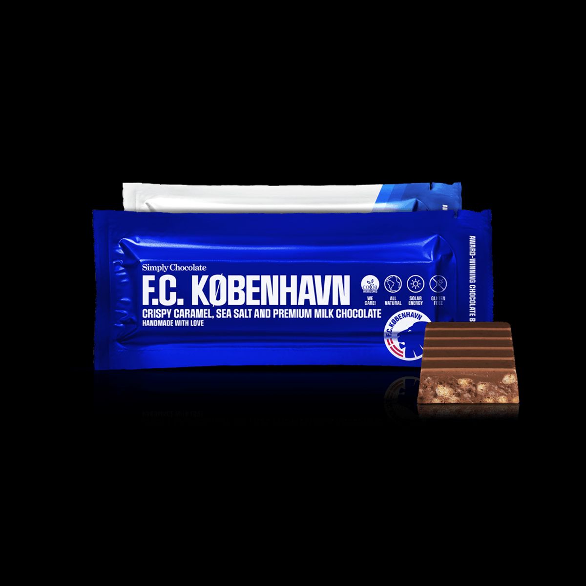 F.C. København 12-pack | 6 stk. chokoladebarer + 6 stk. proteinbarer