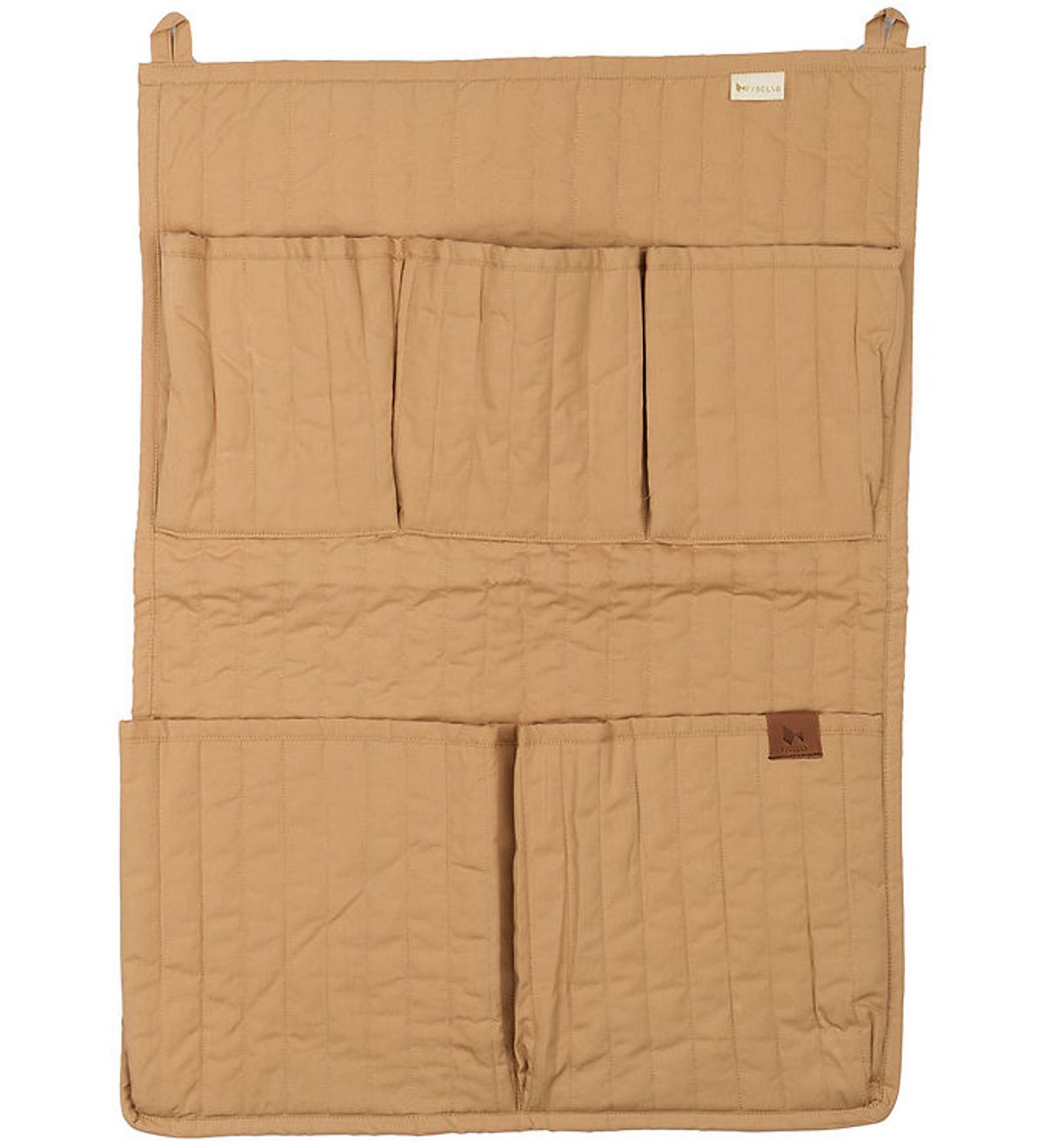 Fabelab Vægophæng m. Lommer - Quilted - 45x65 cm - Caramel