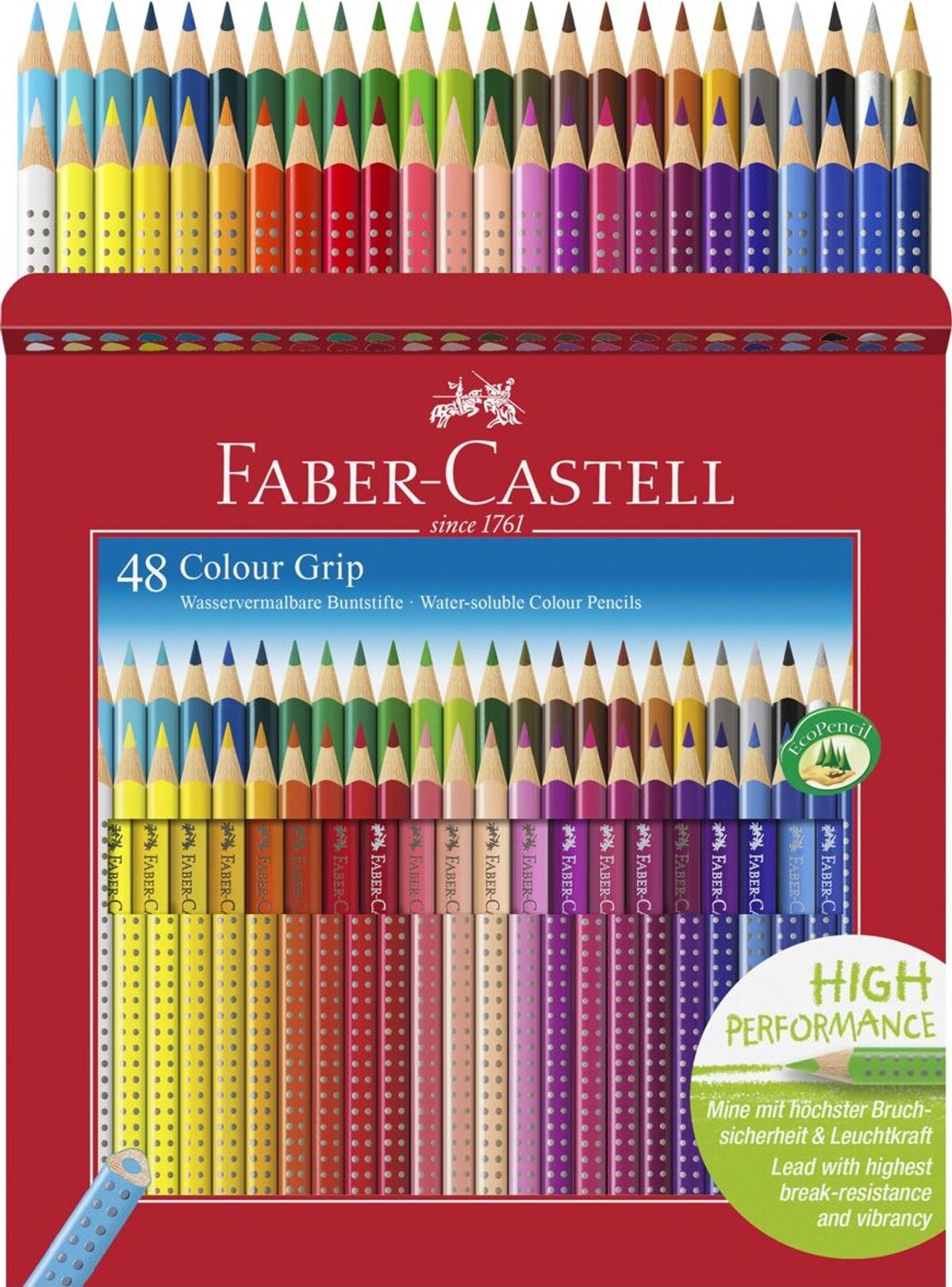 Faber Castell Colour Grip Farveblyanter - 48 Stk.