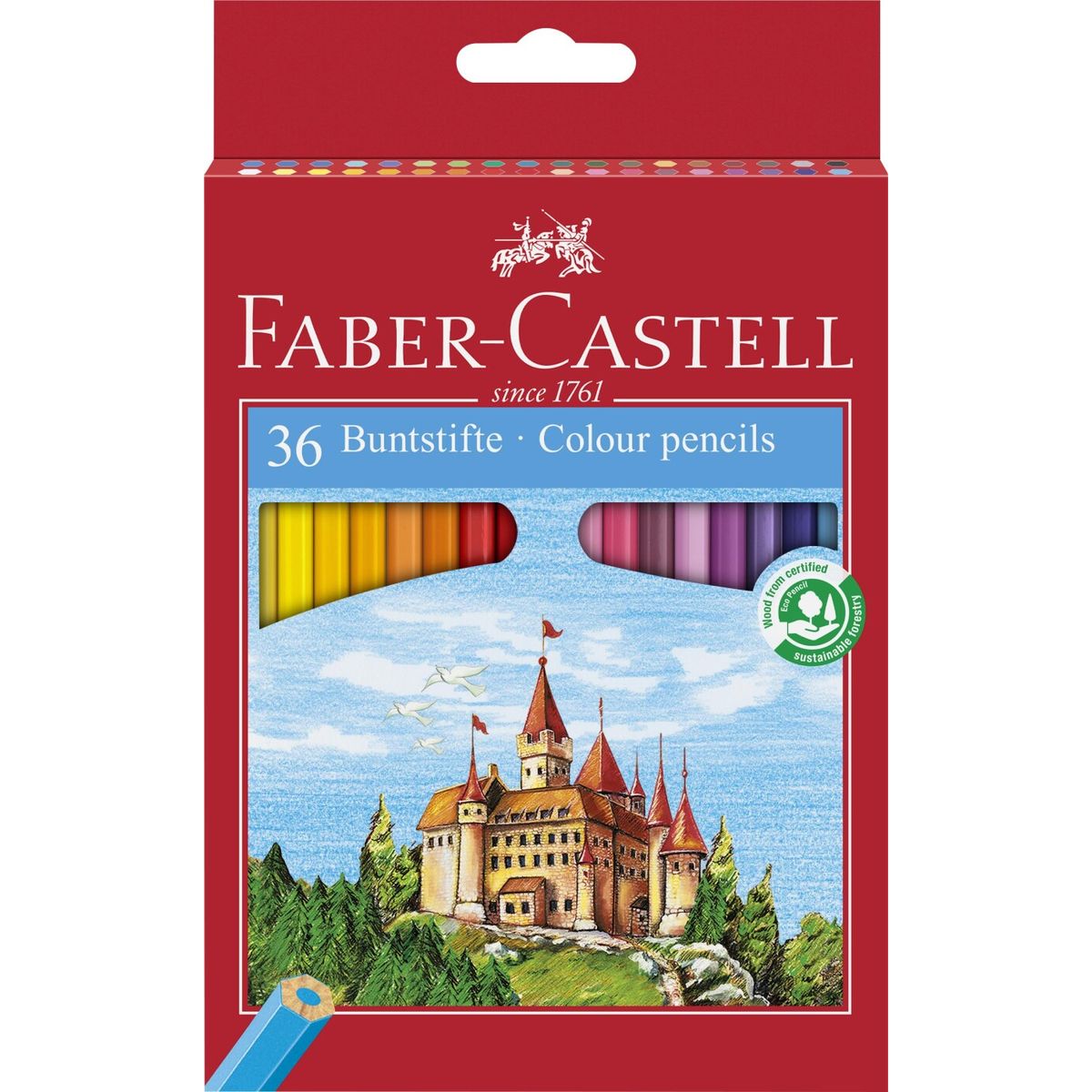 Faber-castell - Farveblyanter - 36 Farver