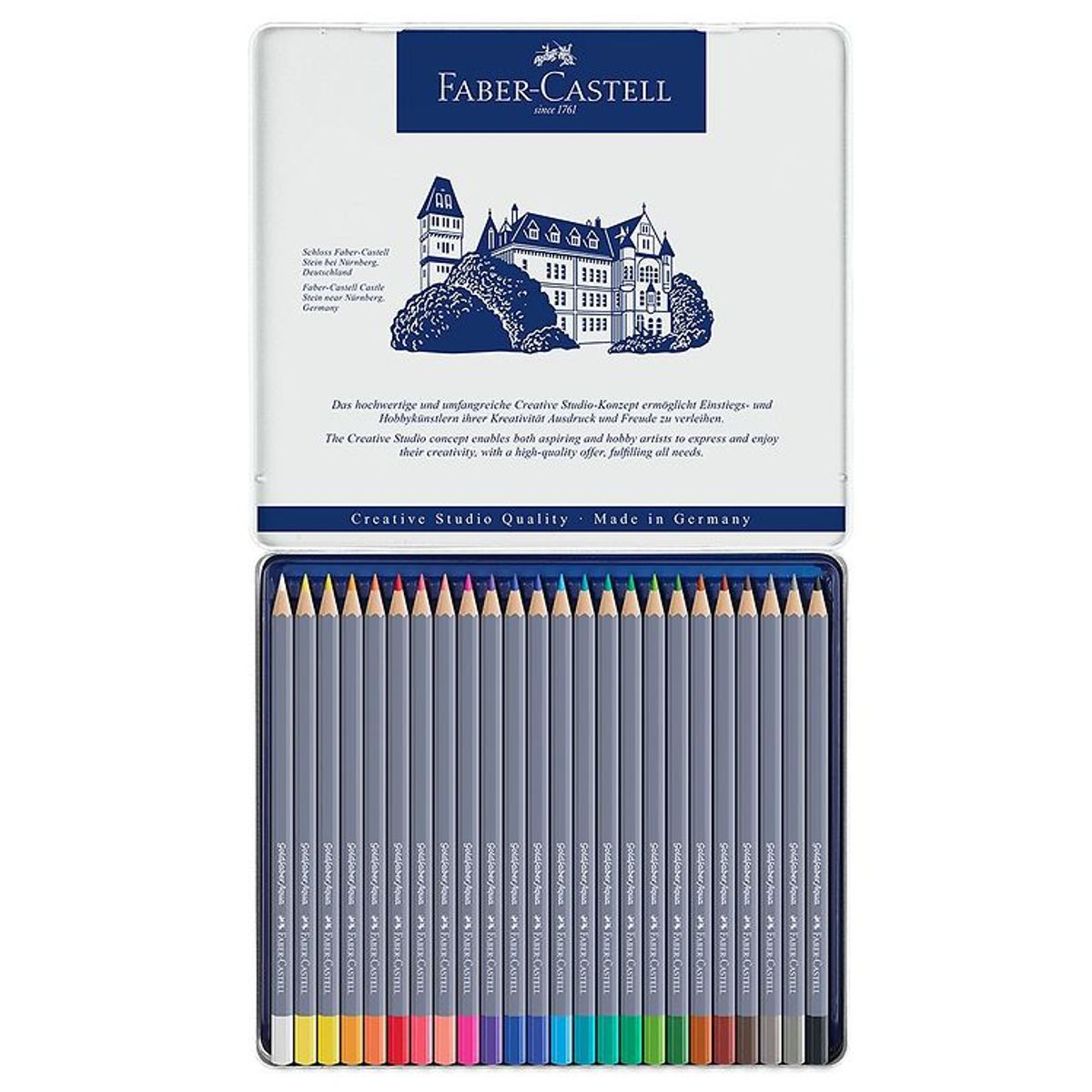 Faber-Castell Farveblyanter - Goldfaber Akvarel - 24 stk - Multi