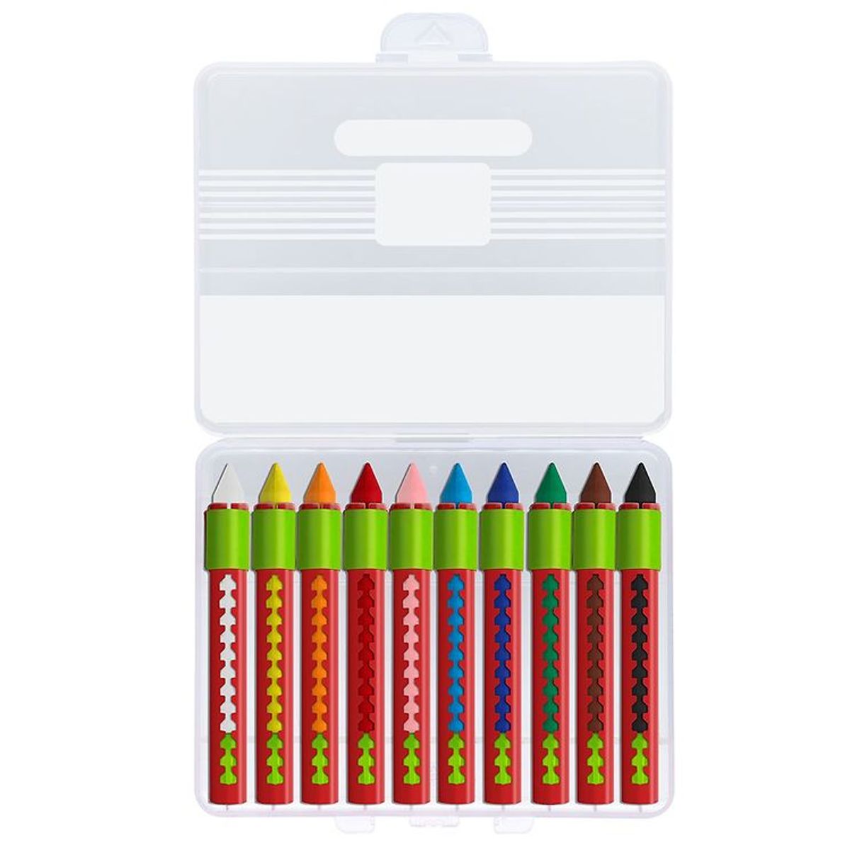 Faber-Castell Farvekridt - 10 stk - Multi