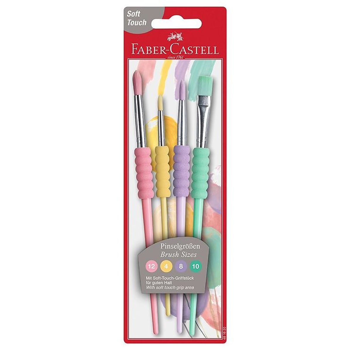 Faber-Castell Pensler - 4 stk - Pastel