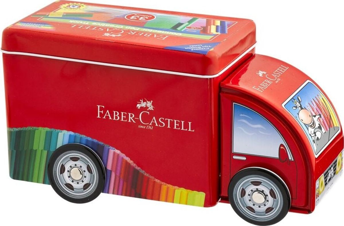 Faber Castell - Tusser I Bil - 33 Farver