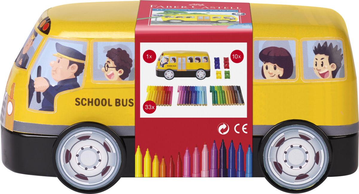 Faber-castell - Tusser I Bus - 43 Farver