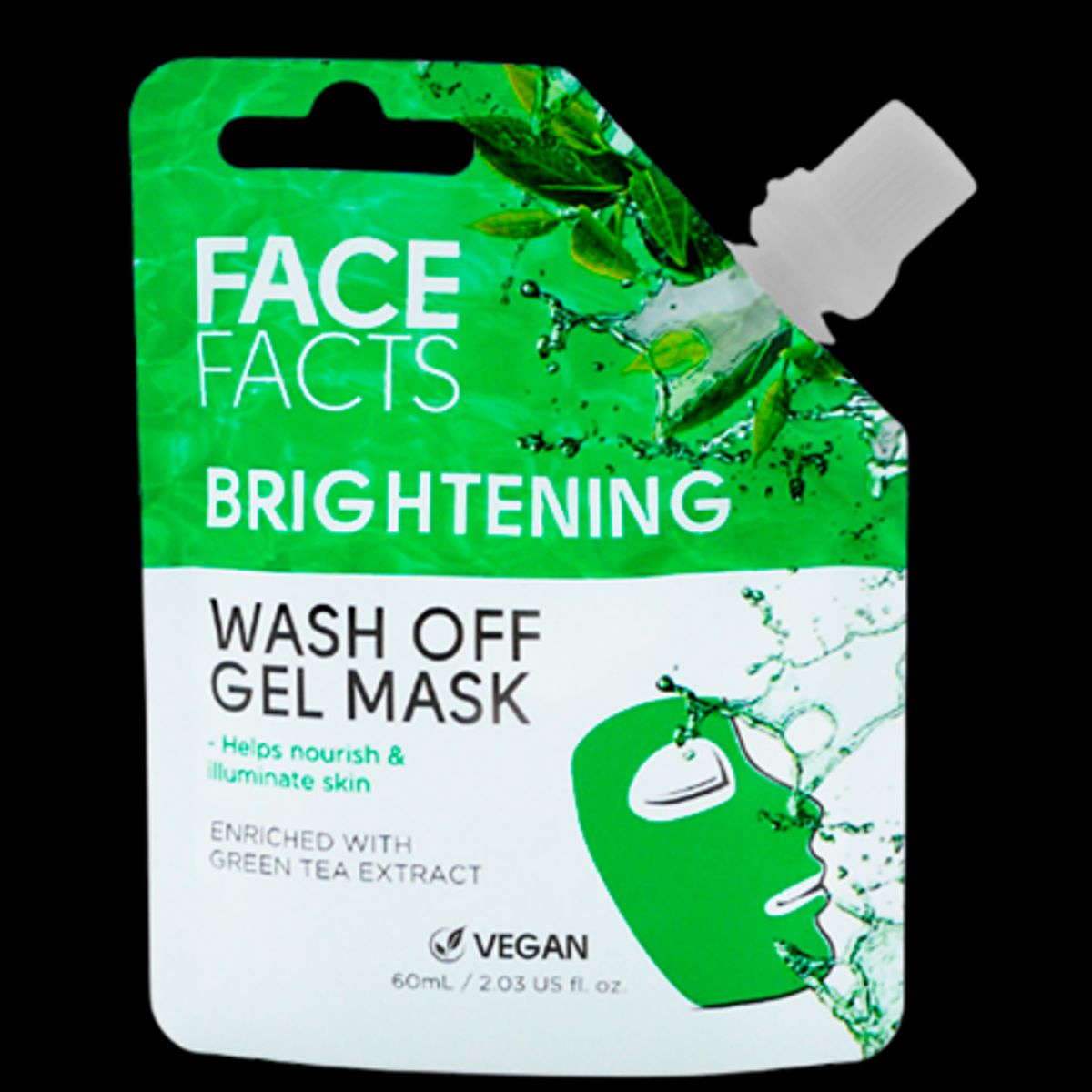 Face Facts Brightening Gel Ansigtsmaske - 60 ml