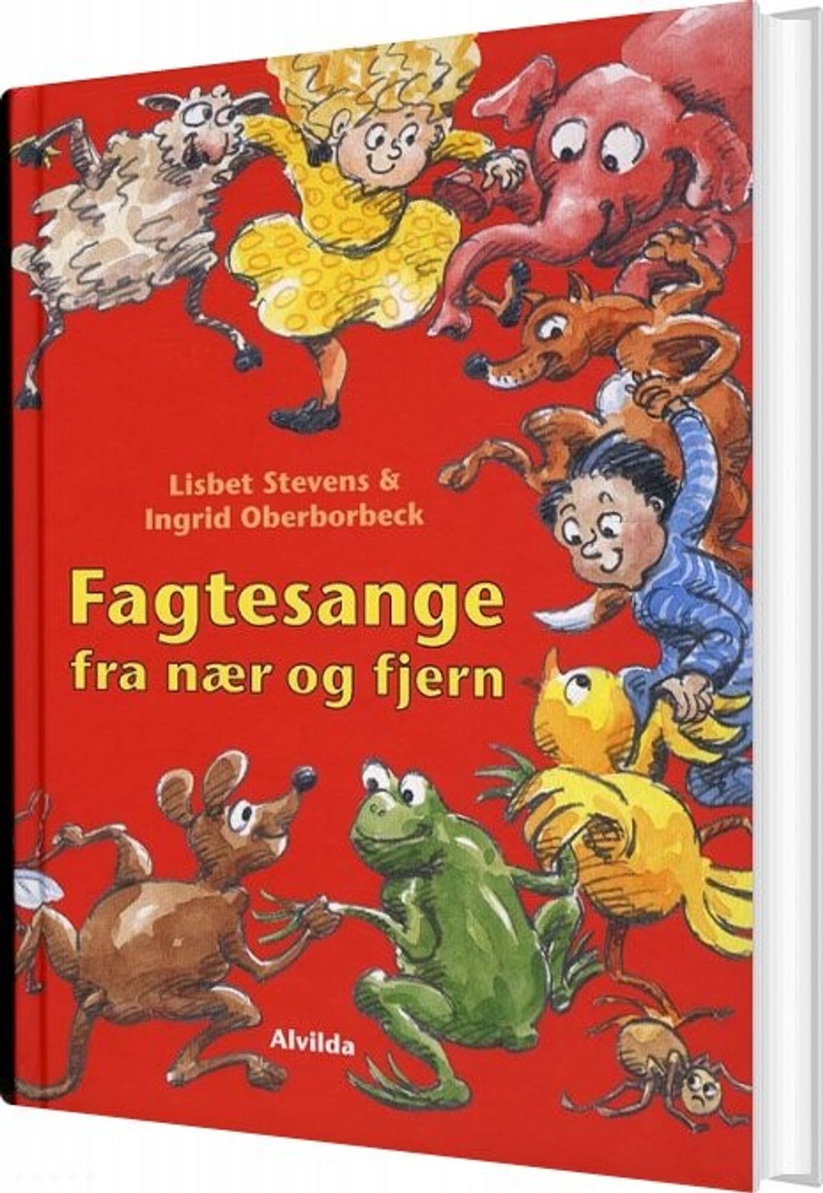 Fagtesange Fra Nær Og Fjern - Lisbet Stevens - Bog