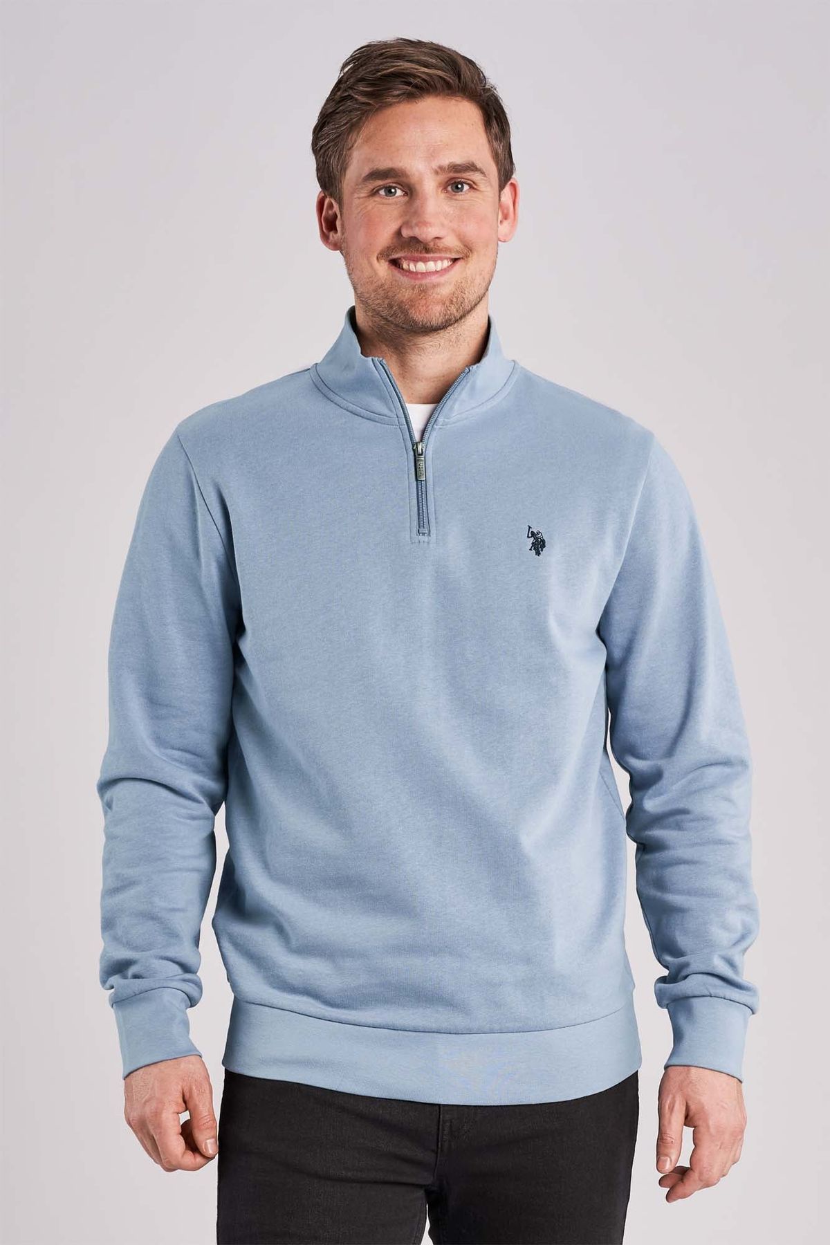 Faik Half-Zip Sweatshirt - U.S. Polo Assn - Herre - M