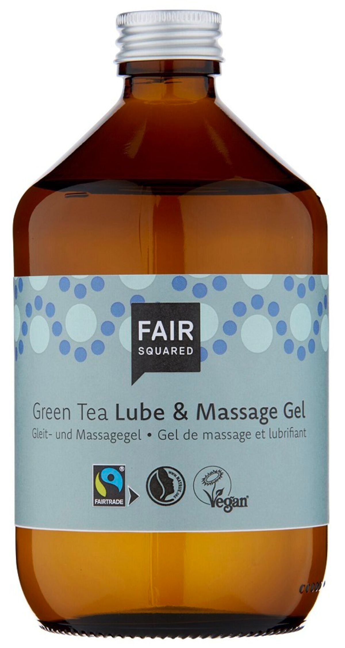 FAIR SQUARED - Green Tea Lube & Massage Gel 500ml.