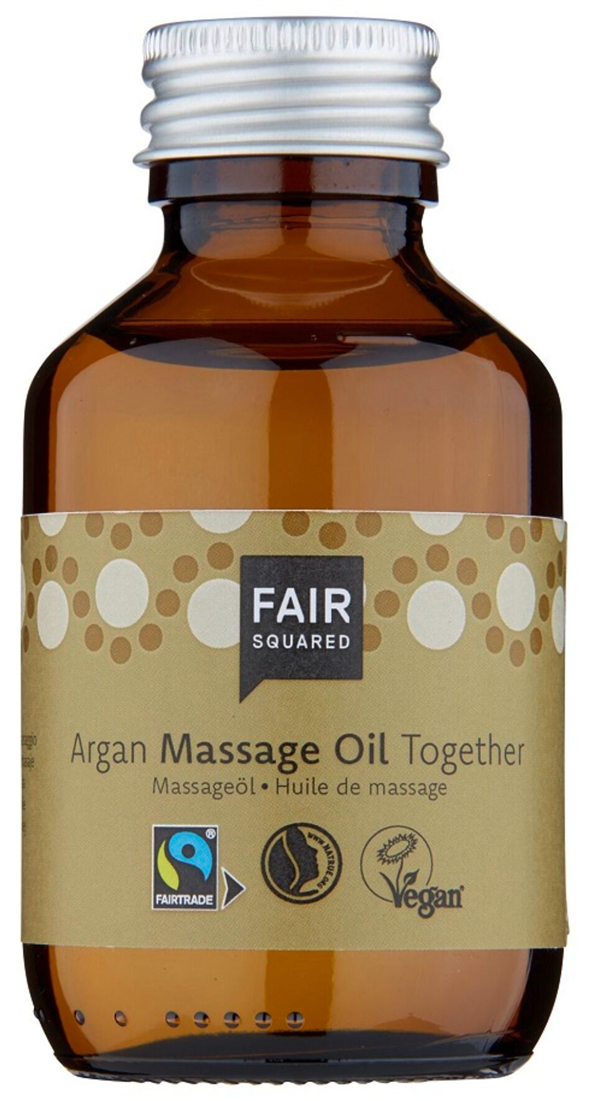 FAIR SQUARED - Økologisk Argan Massage Oil Together