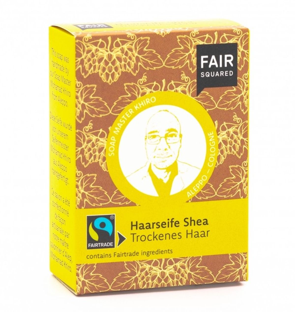 FAIR SQUARED - Økologisk Shea Shampoobar UNO - Tørt Hår