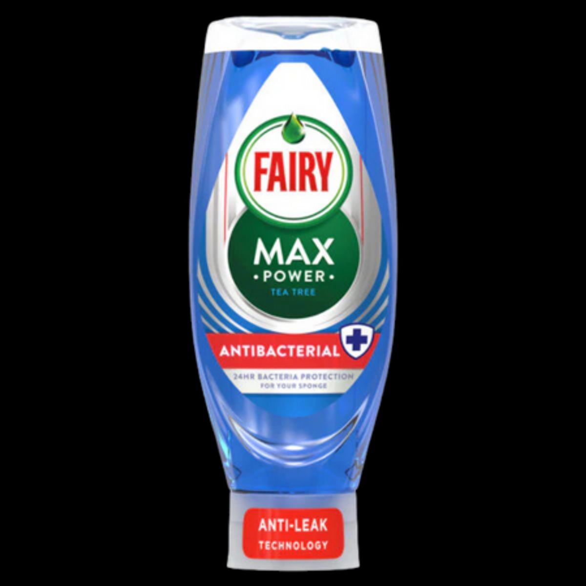 Fairy Liquid Max Power Anti Bacterial Tea Tree Opvaskemiddel - 640ml