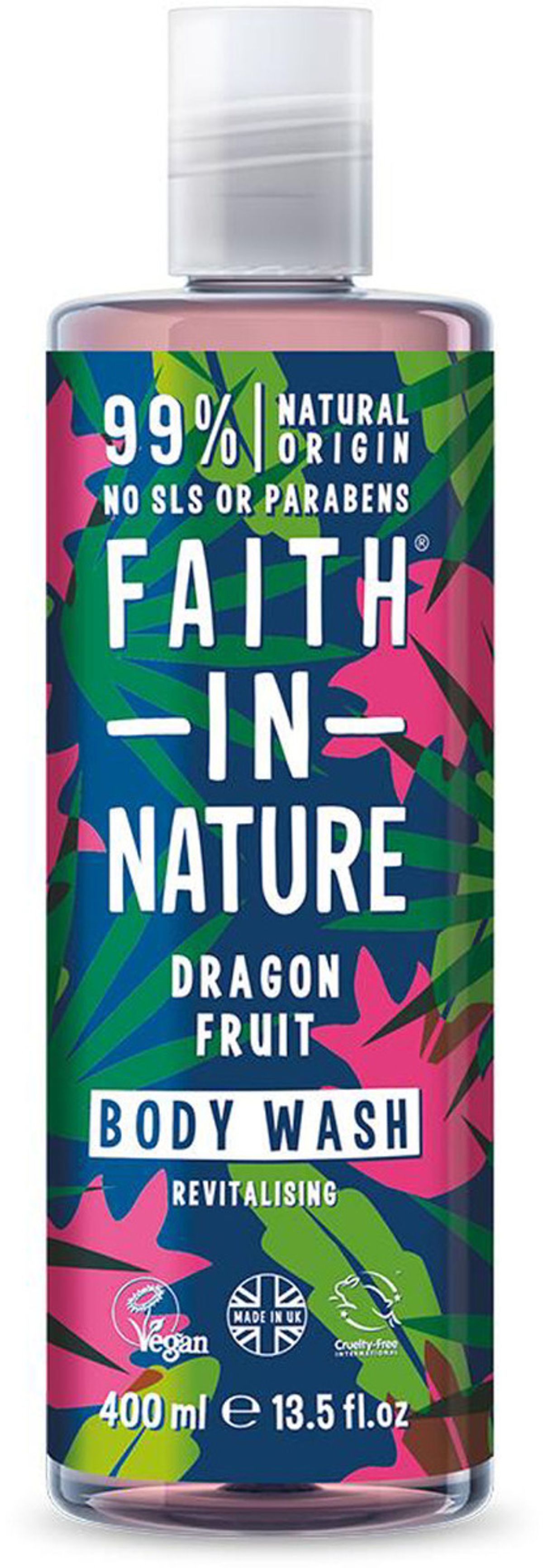 Faith in nature dragon fruit body wash revitalising 400ml