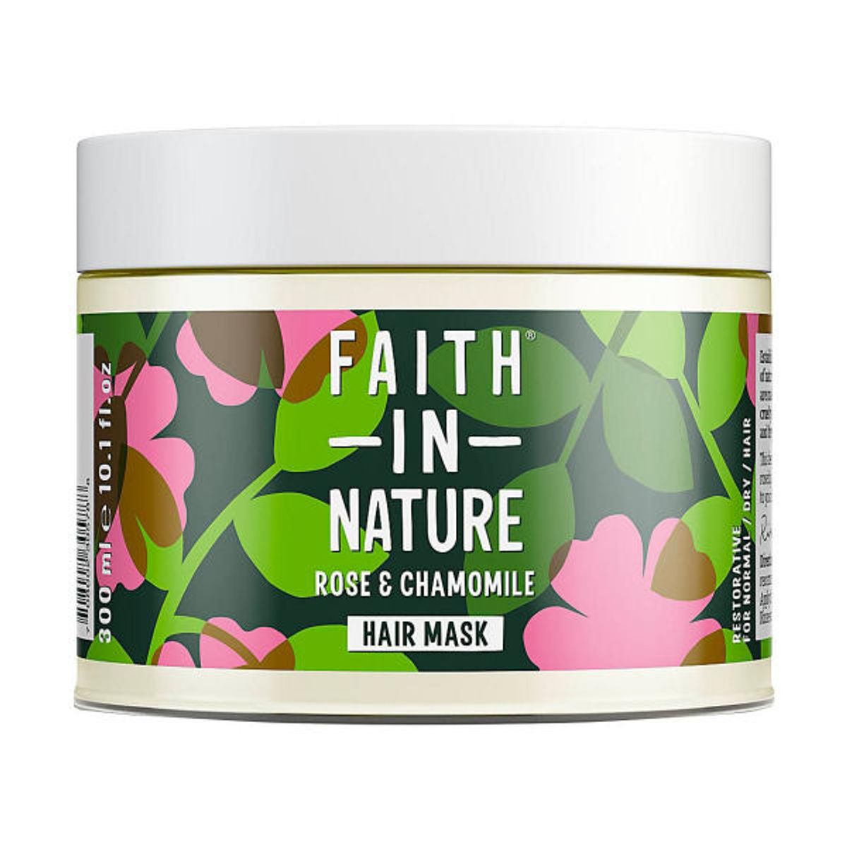 Faith in nature restorative hair mask rose & chamomile 300ml