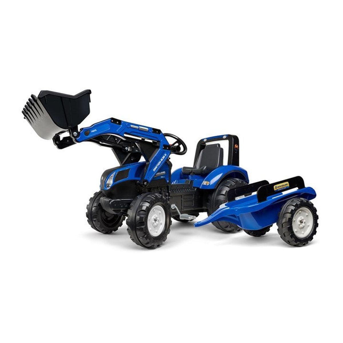 Falk New Holland frontlæsser med vogn. fra 3-7 år