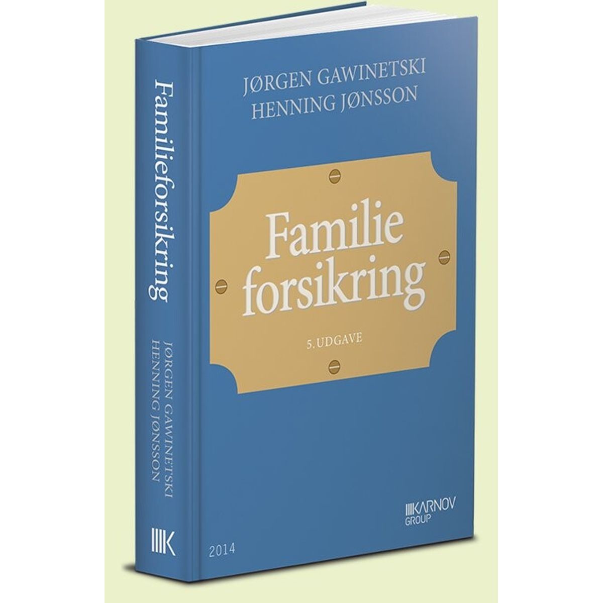 Familieforsikring - Henning Jønsson - Bog