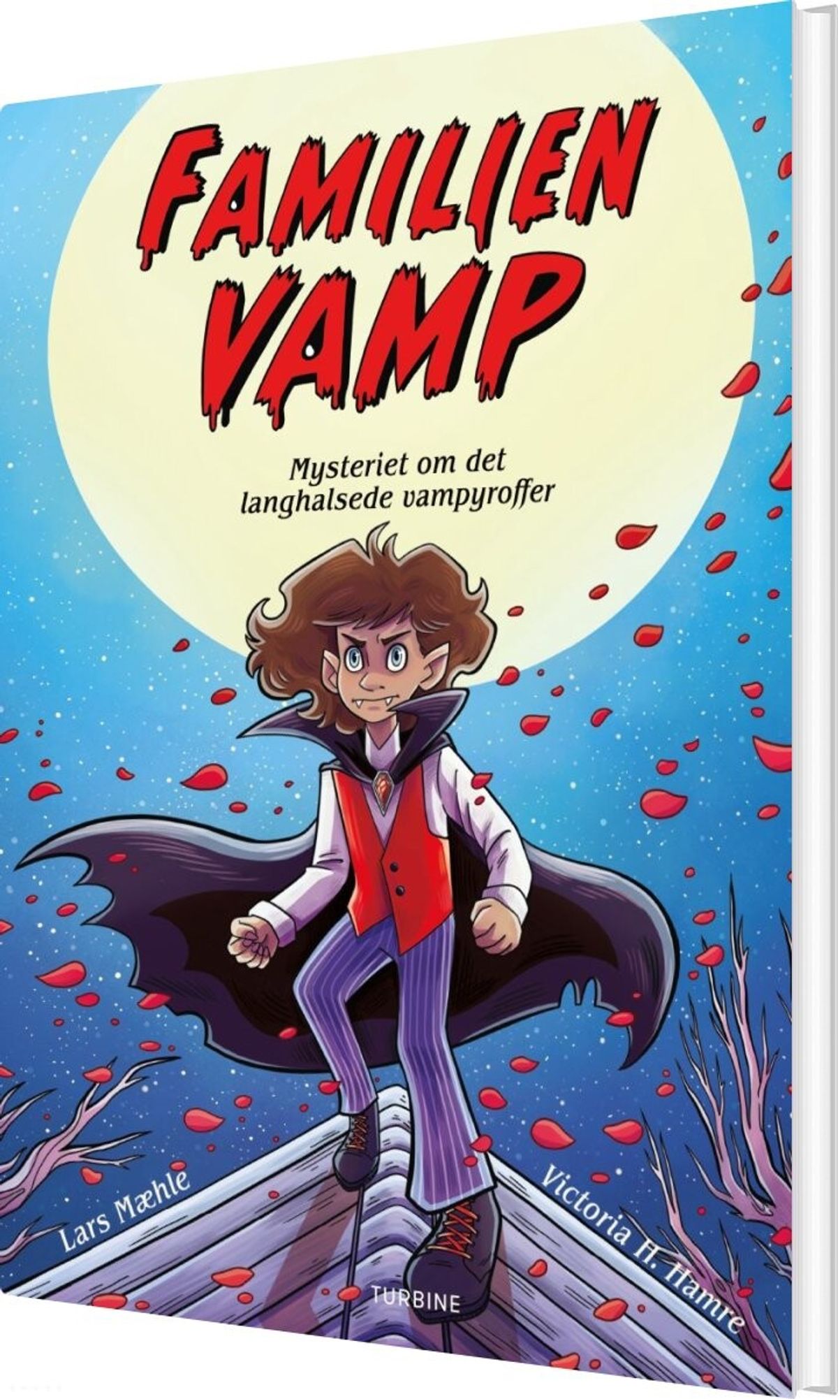 Familien Vamp - Mysteriet Om Det Langhalsede Vampyroffer - Lars Mæhle - Bog