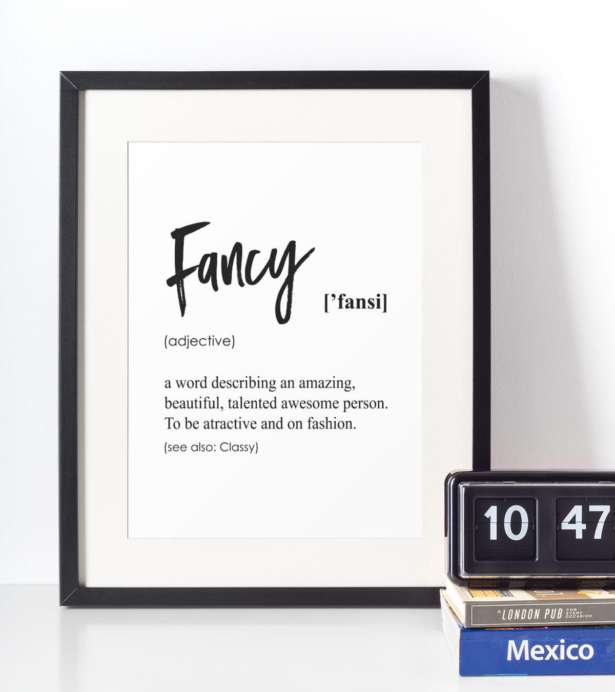 Fancyu definition plakat