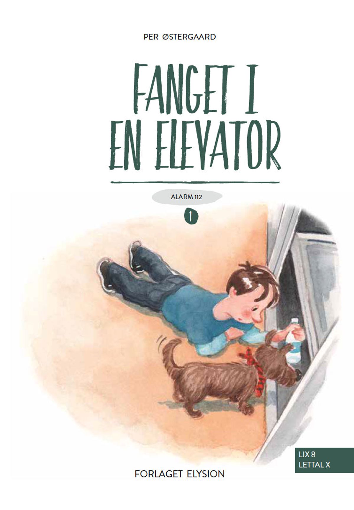 Fanget i en elevator