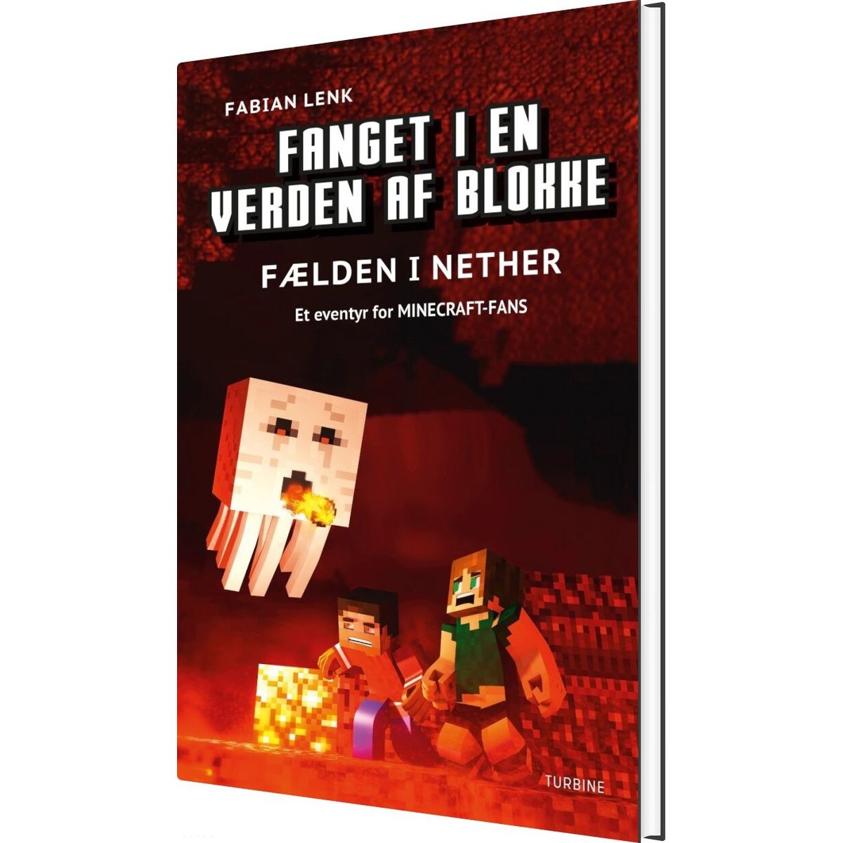 Fanget I En Verden Af Blokke 2 - Fælden I Nether - Fabian Lenk - Bog