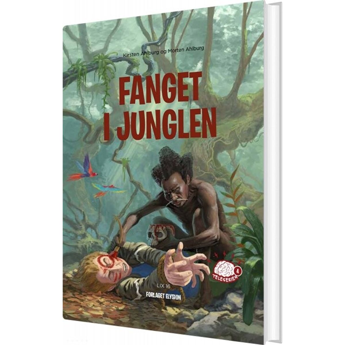 Fanget I Junglen - Kirsten Ahlburg - Bog