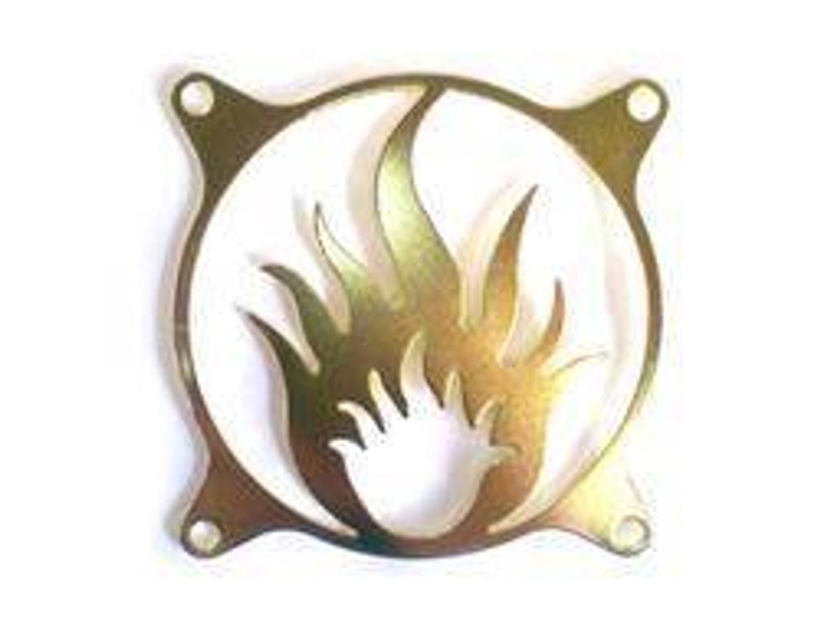 FanGrill Fire 80mm Gold