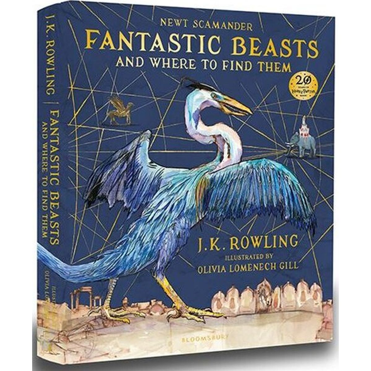 Fantastic Beasts And Where To Find Them: Illustrated Edition - J. K. Rowling - English Book