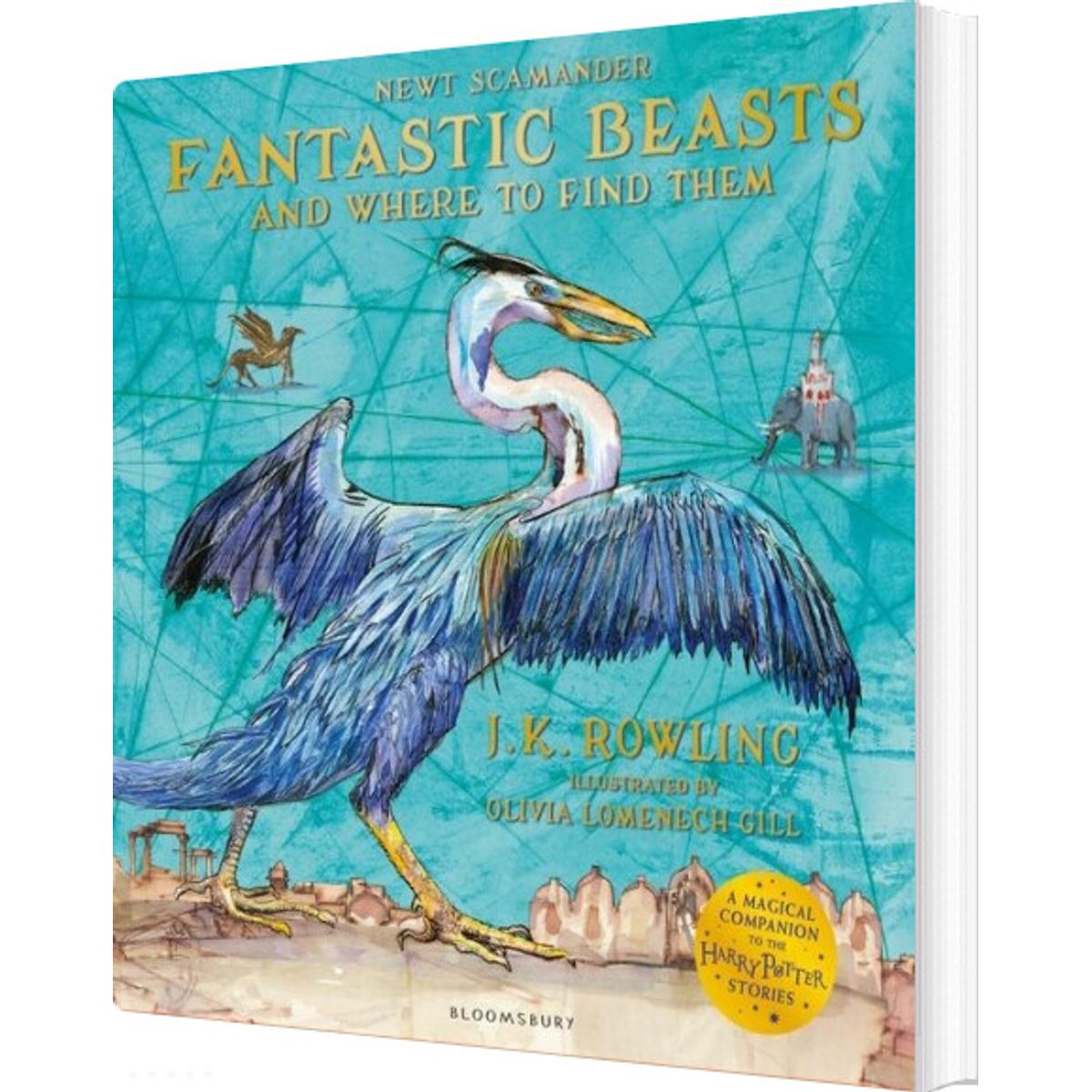 Fantastic Beasts And Where To Find Them: Illustrated Edition - J. K. Rowling - English Book