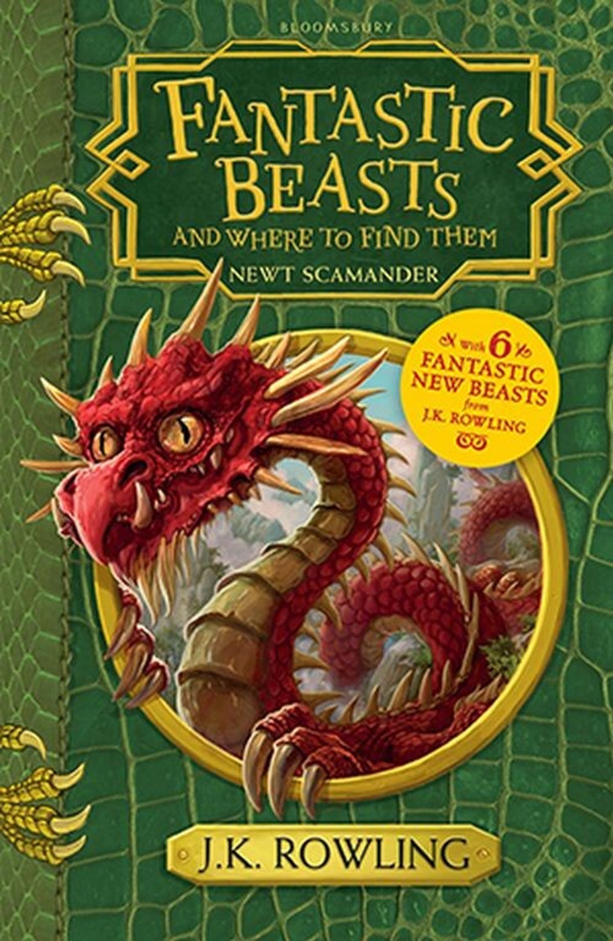 Fantastic Beasts And Where To Find Them - J.k. Rowling - English Book