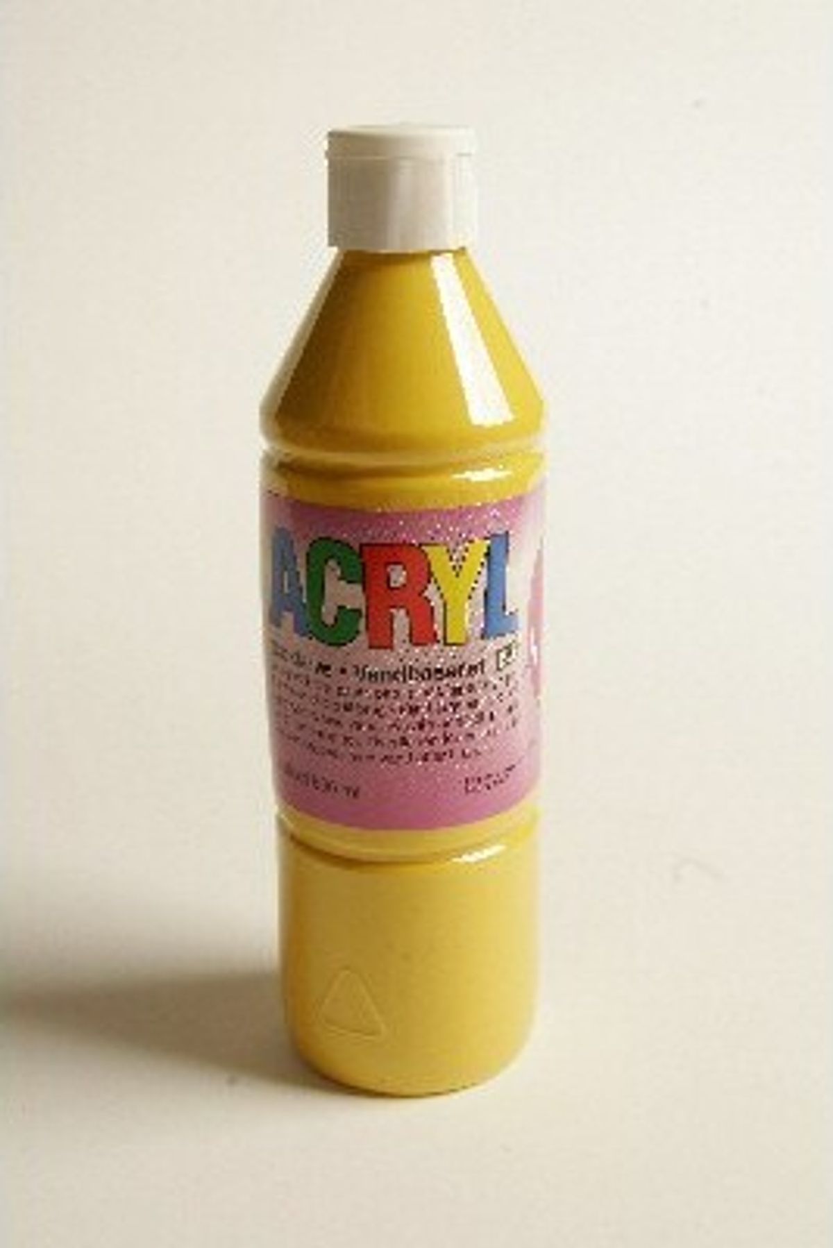 Fantasy Color - Acryl Maling - Gul - Blank - 500 Ml