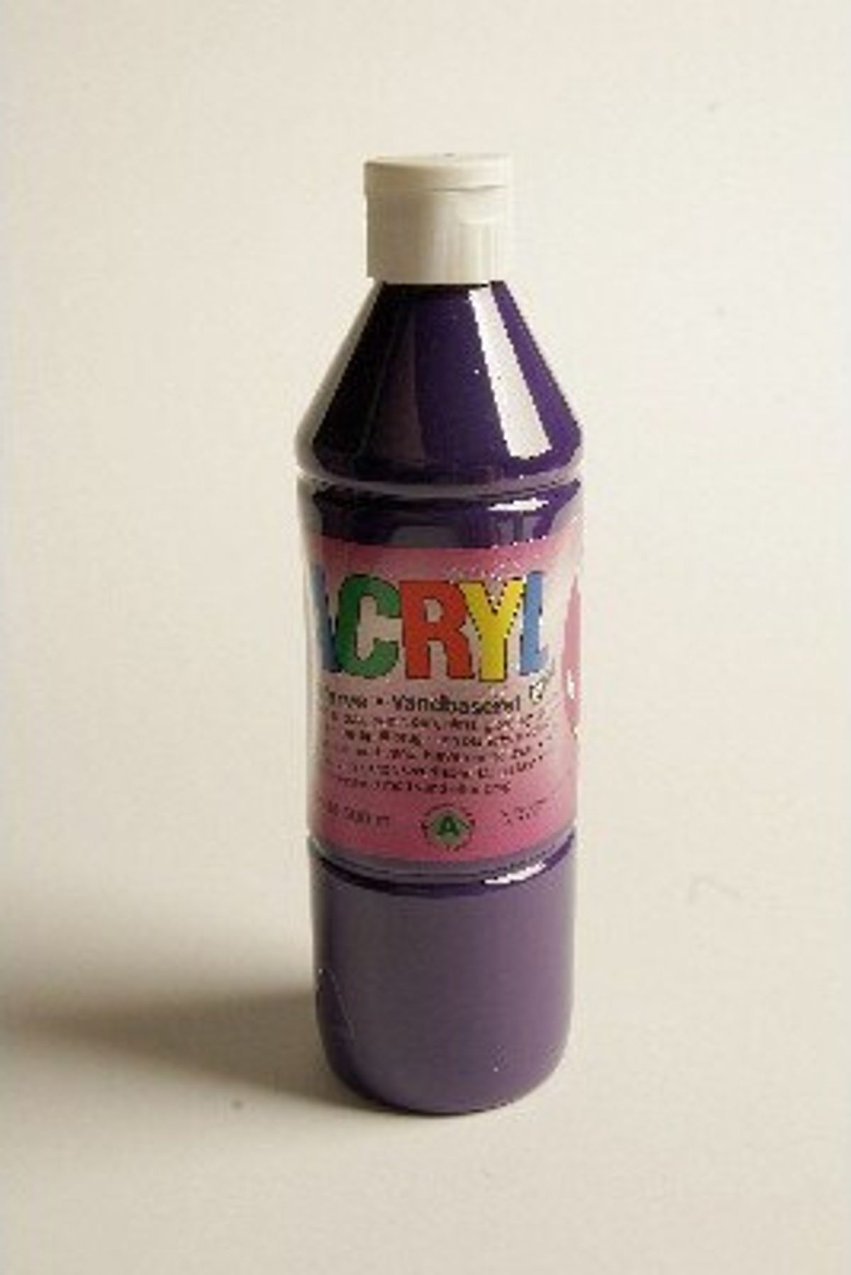 Fantasy Color - Acryl Maling - Lilla - Blank - 500 Ml