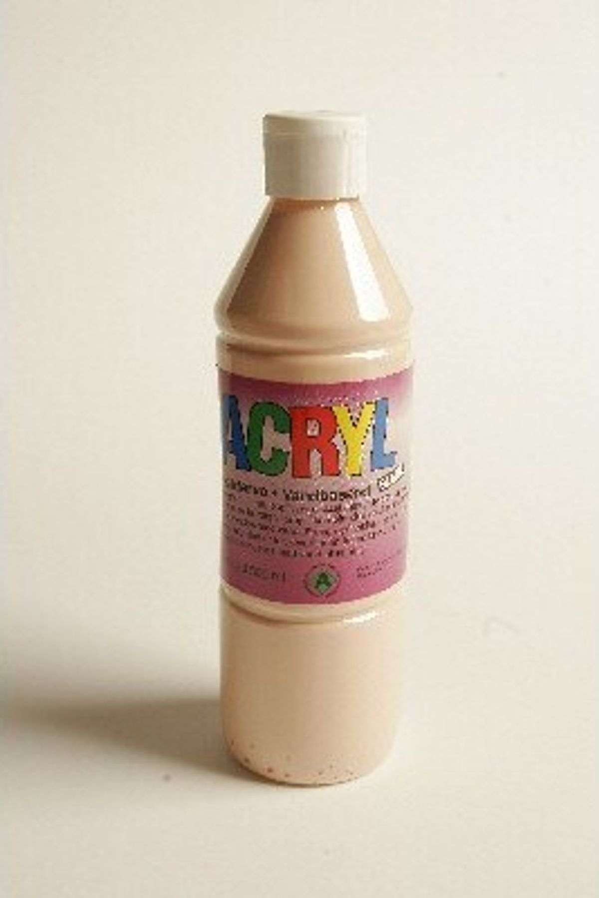 Fantasy Color - Acryl Maling - Lys Beige - Blank - 500 Ml