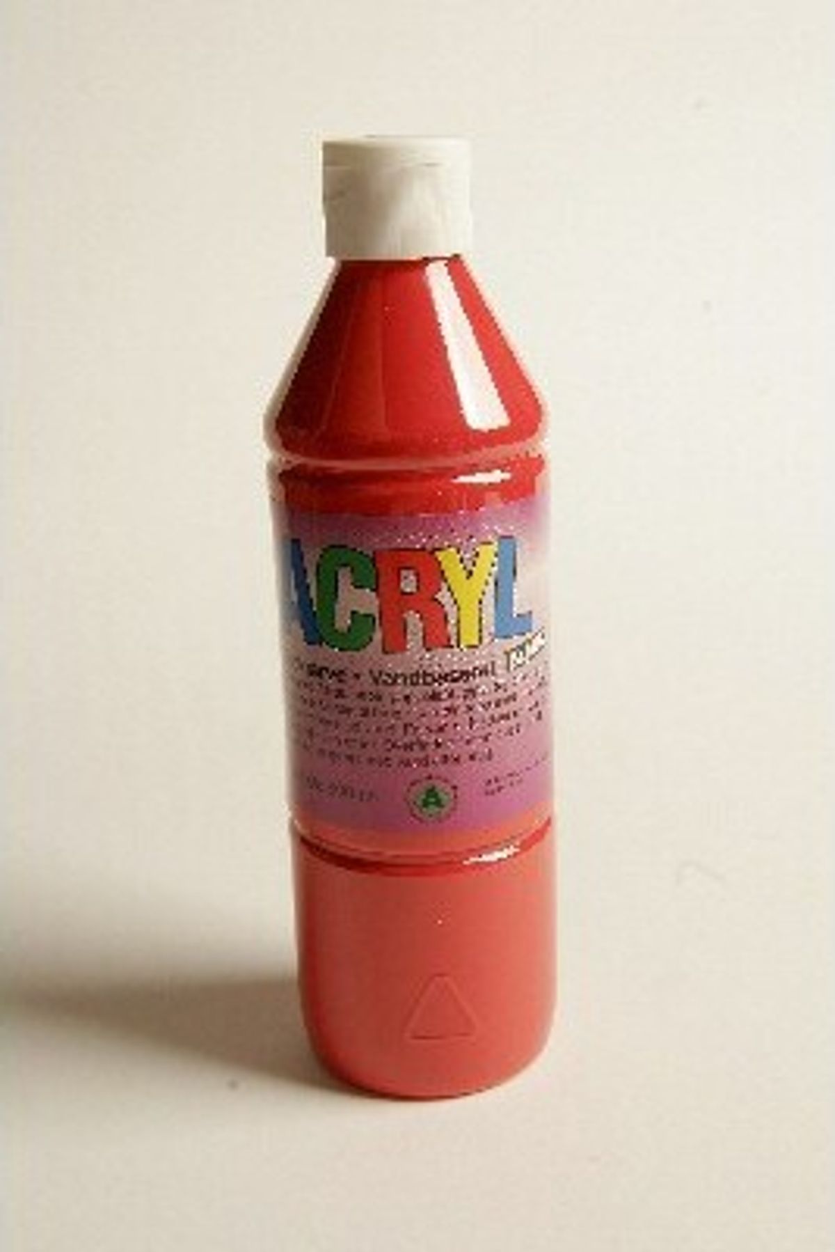 Fantasy Color - Acryl Maling - Rød - Blank - 500 Ml - Fantasy