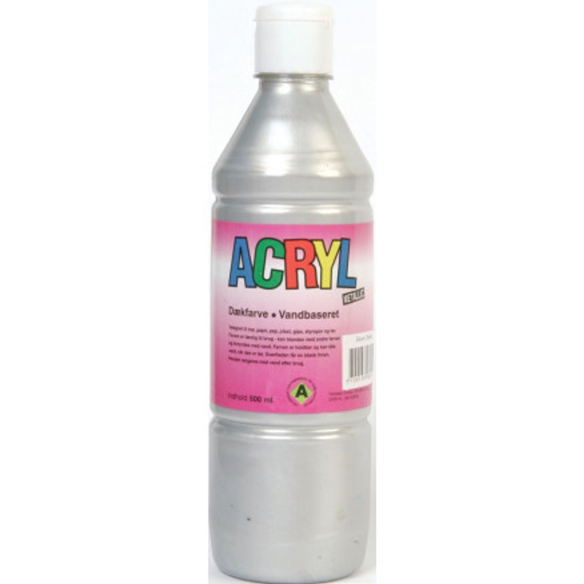 Fantasy Color Hobbymaling/Akrylmaling Metallic Sølv 500ml