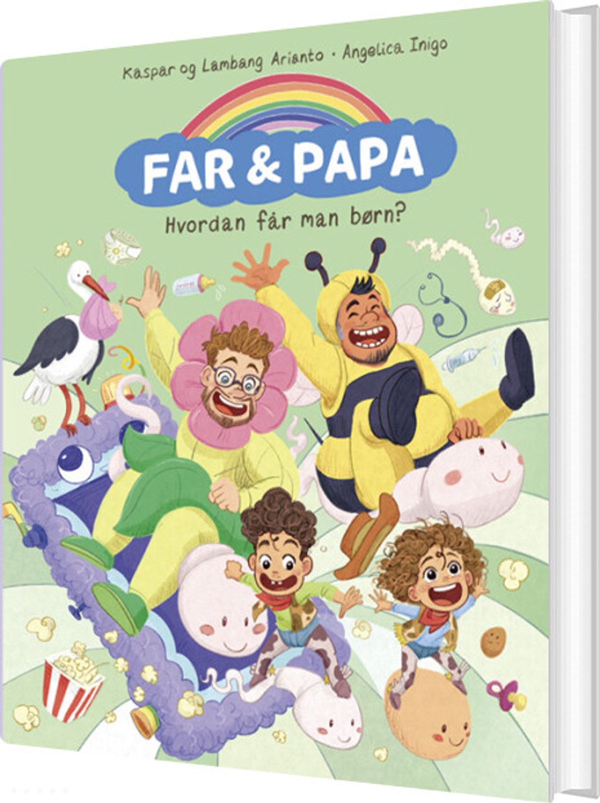 Far & Papa - Hvordan Får Man Børn? - Kaspar Arianto - Bog